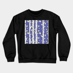 Birch Trees Crewneck Sweatshirt